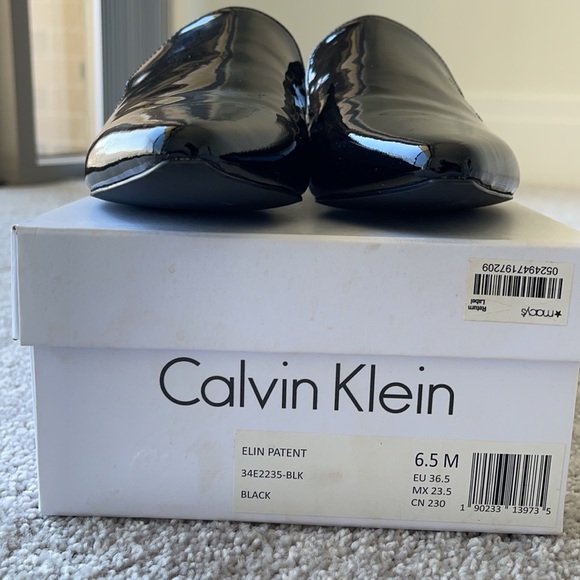 Calvin Klein Elin Patent shoes 6.5 in size - Picture 2 of 7
